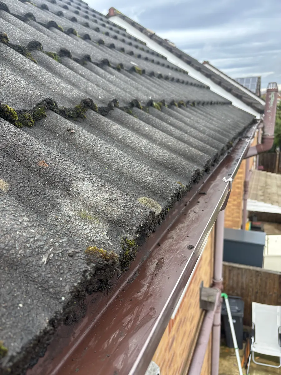 Gutters, soffits & fascias after cleaning